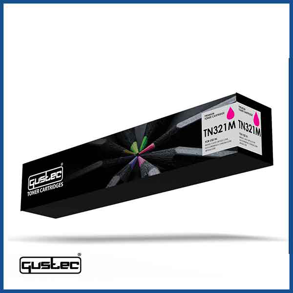  GUSTEC Konica Minolta TN321 Magenta Compatible Toner